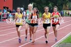 Womens 3000 metres at the Northern Inter-Counties under-17s and 15s at Witton Park, Blackburn. Photo: David T. Hewitson/Sports for All Pics